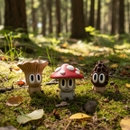 Pack 3 PTIPOTES : Champignon  🍄