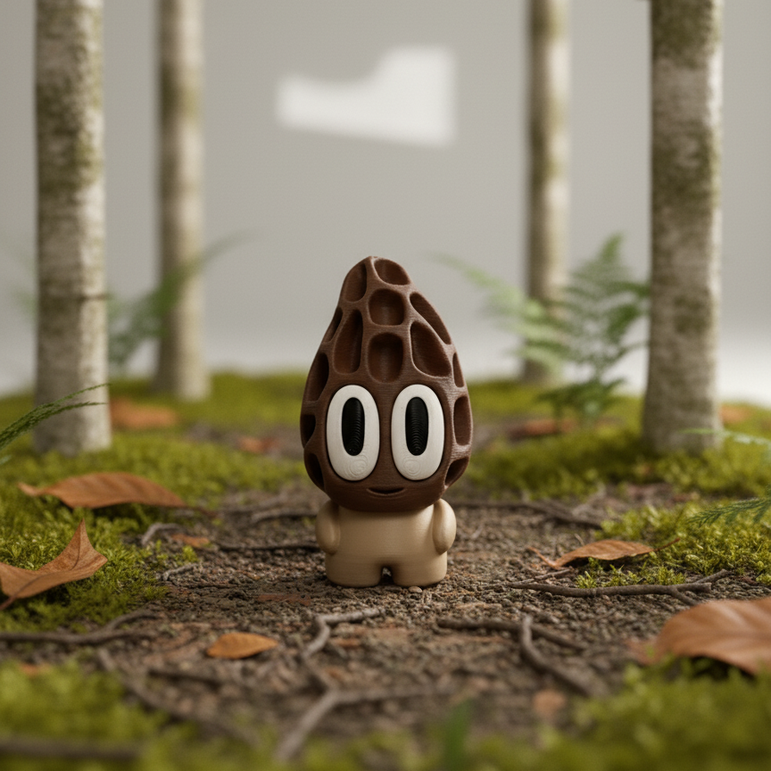P’TIPOTE Champignon : Moli – Figurine Unique