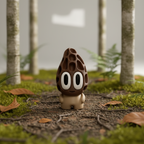 P’TIPOTE Champignon : Moli – Figurine Unique