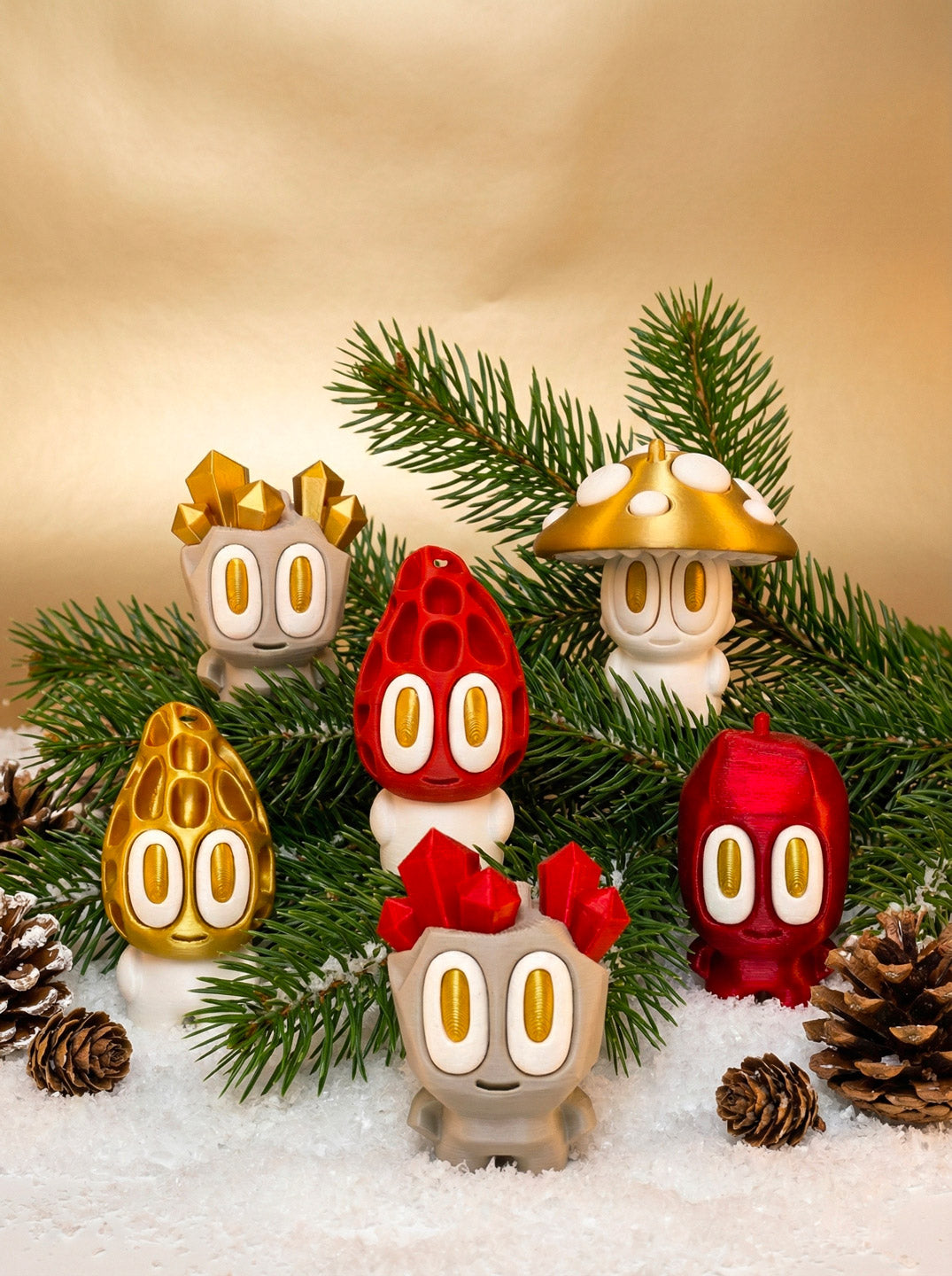 🎄Pack Standard Noël – 3 PTIPOTES Collector 100% Aléatoire